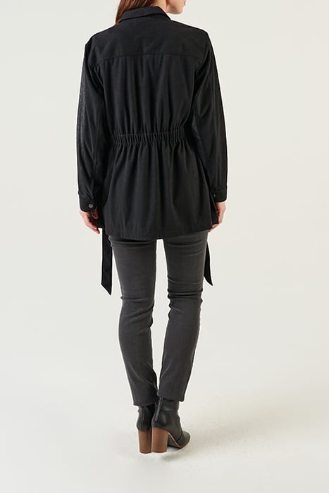 TROUSER WOVEN LONG 24001833 ALMOST BLACK 6