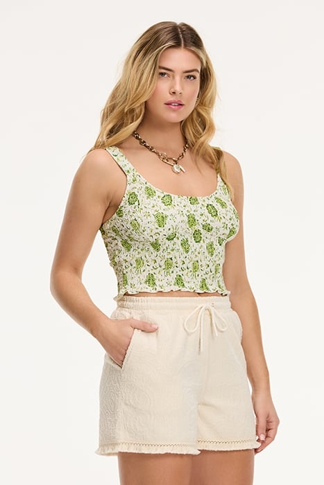 MERITH INTARSIA TOWELING SHORTS SHIWI KIT PAISLEY 7