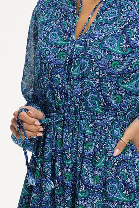 JADE DRESS PAISLEY BLUE PAISLEY 8