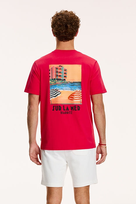 SUR LA MER T-SHIRT CORAL PINK 2