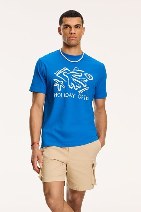 HOLIDAY OFTEN T-SHIRT SKYDIVE BLUE 1