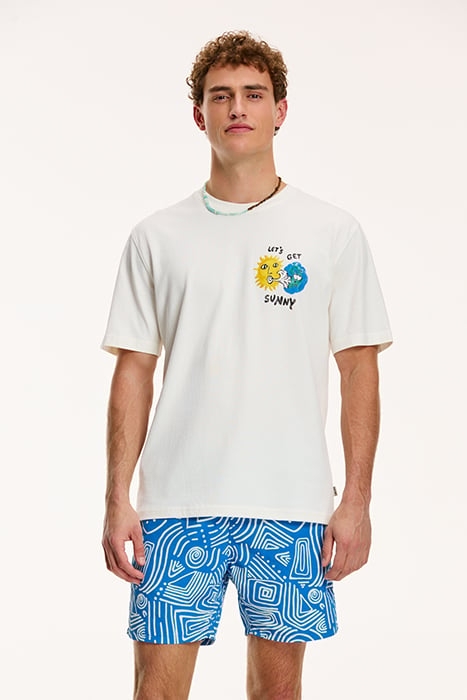 GET SUNNY T-SHIRT JET STREAM WHITE 1