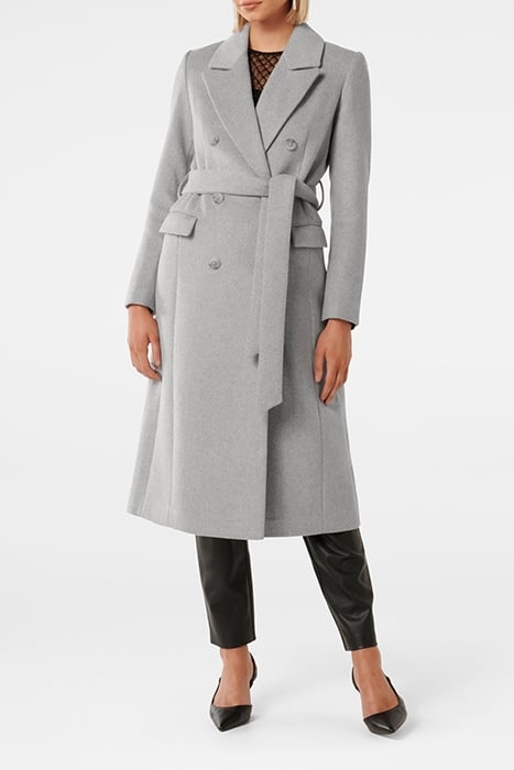 CHARLOTTE WRAP COAT GREY 1