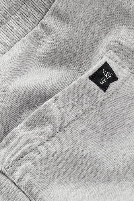 LOGAN | CUFFED SWEATPANTS LIGHT GREY MELANGE 2