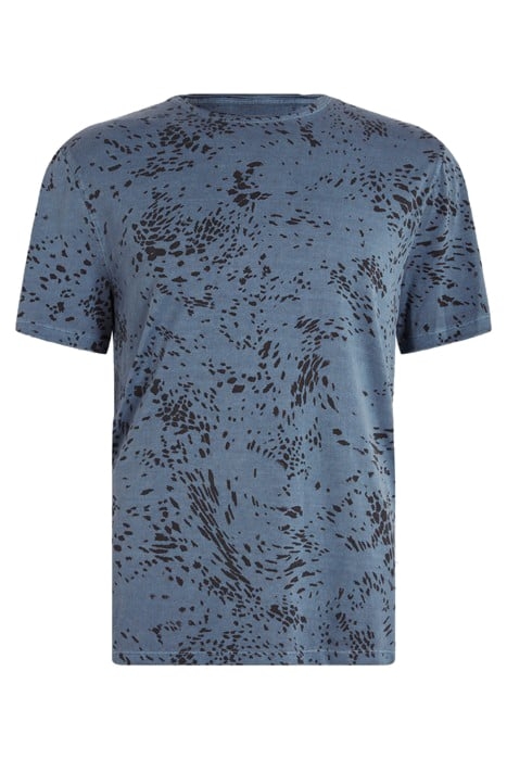 HESTER SS SWIRLING CHEETAH CREW OFFICER BLUE 1