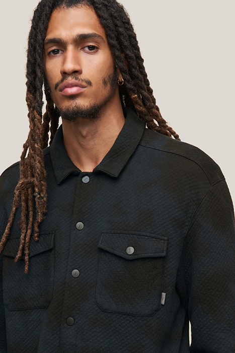 COLBY QUILTED JACKET WITH TIE DYE MIDNIGHT 2