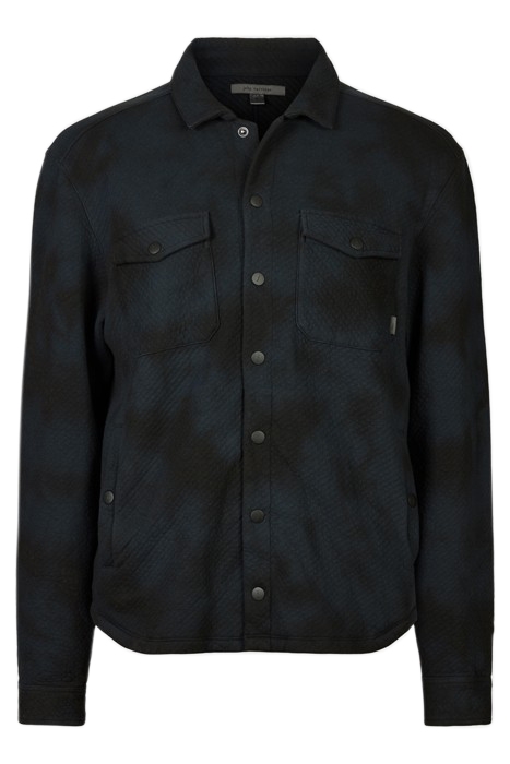 COLBY QUILTED JACKET WITH TIE DYE MIDNIGHT 1