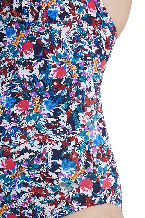 WOMEN'S BODYLIFT SWIMSUIT SIBILLA U BACK NAVY MULTI 5