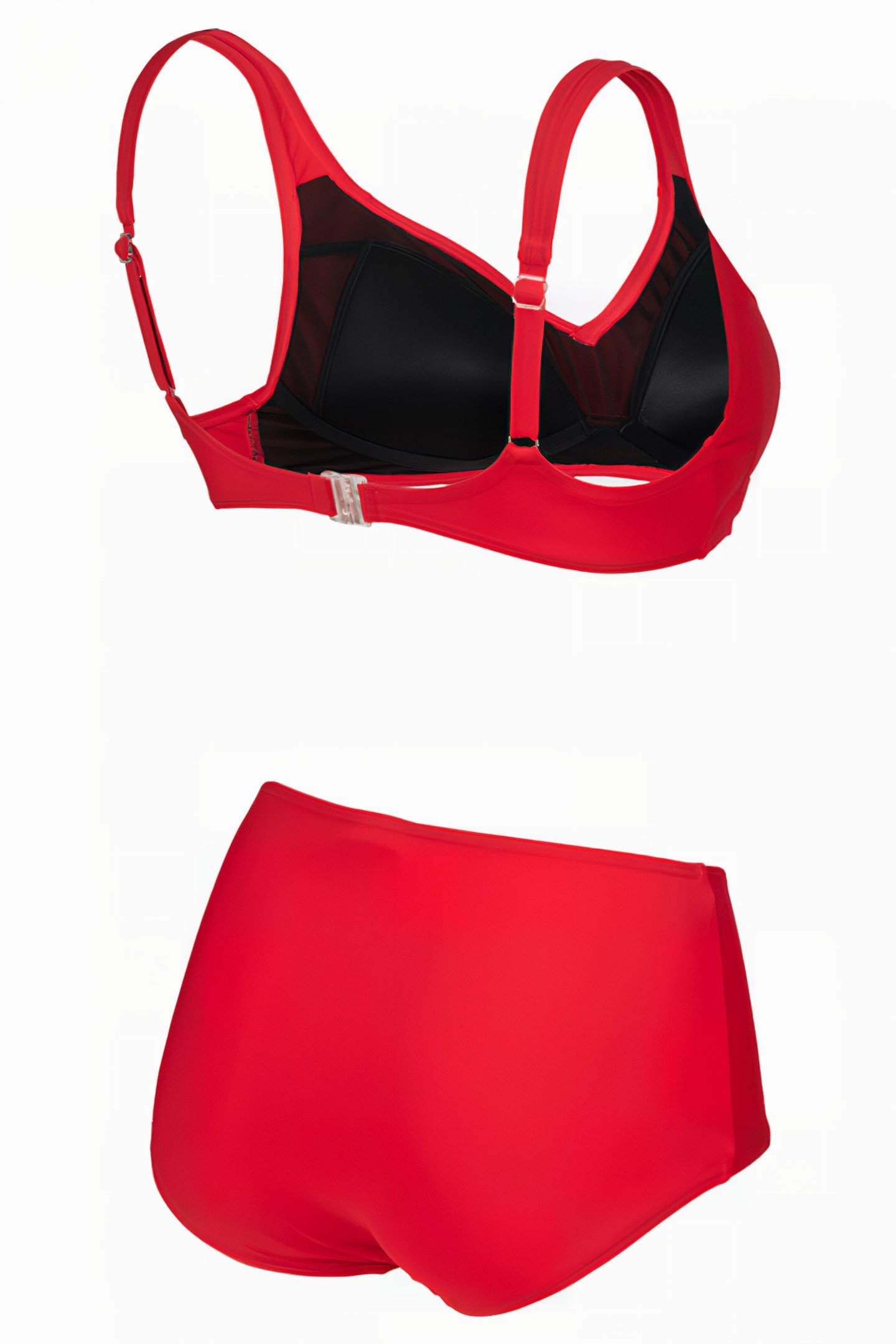 WOMEN'S BODYLIFT SWIMSUIT MANUELA TWO PI RED 7