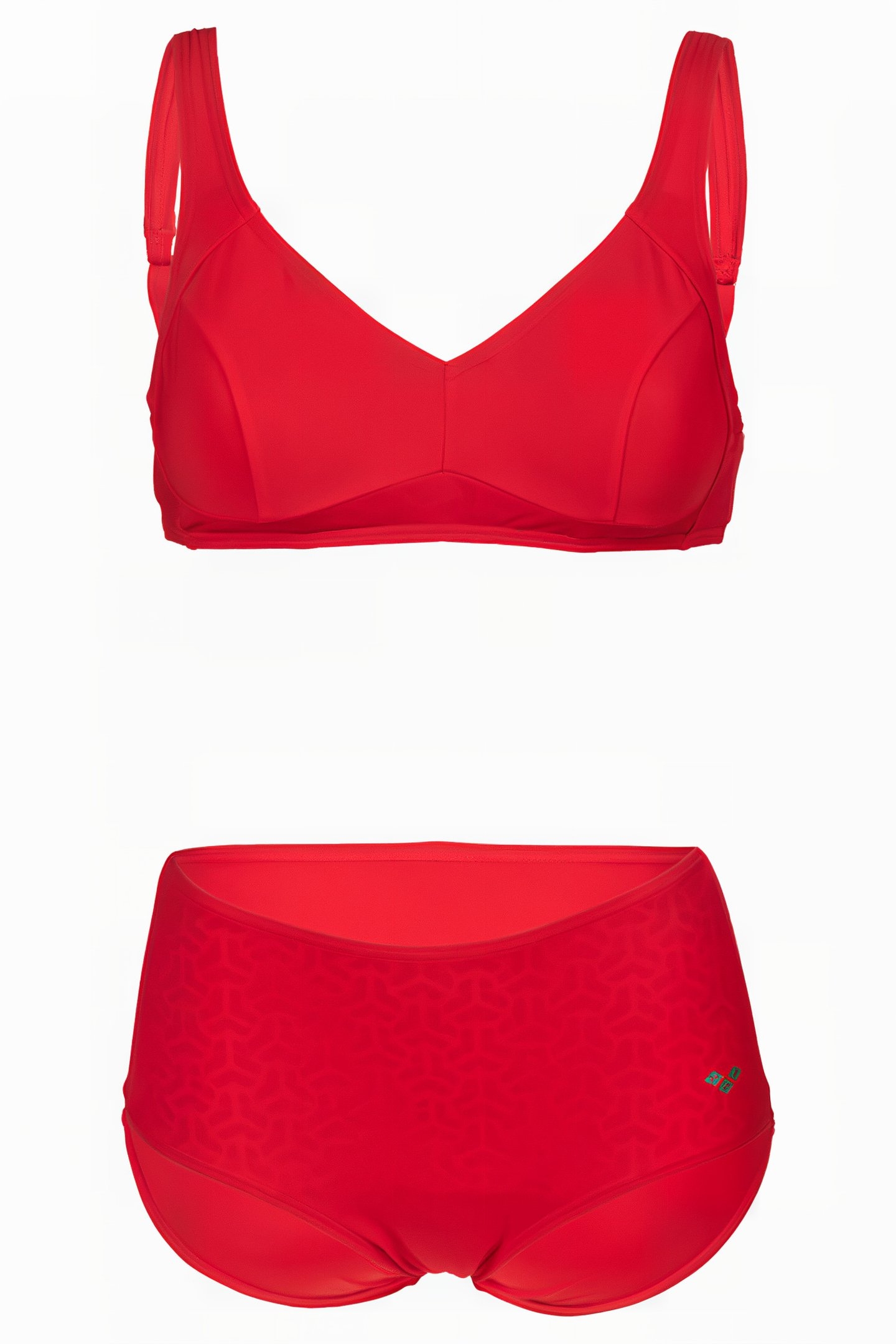 WOMEN'S BODYLIFT SWIMSUIT MANUELA TWO PI RED 4