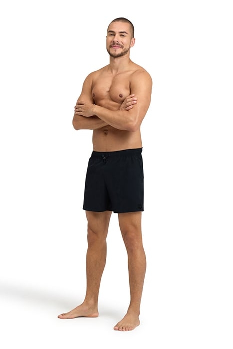 MEN'S ARENA EVO BEACH SHORT SOLID BLACK 3