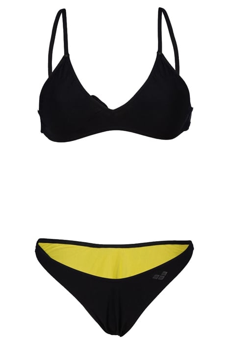 WOMEN'S ARENA SOLID BIKINI TRIANGLE BLACK 4