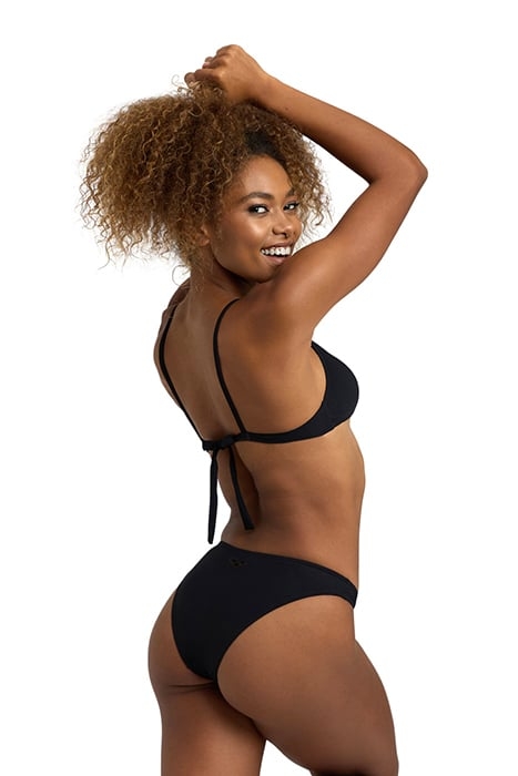 WOMEN'S ARENA SOLID BIKINI TRIANGLE BLACK 2