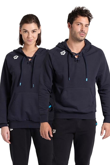 TEAM HOODED SWEAT LACED NAVY-LACE 6