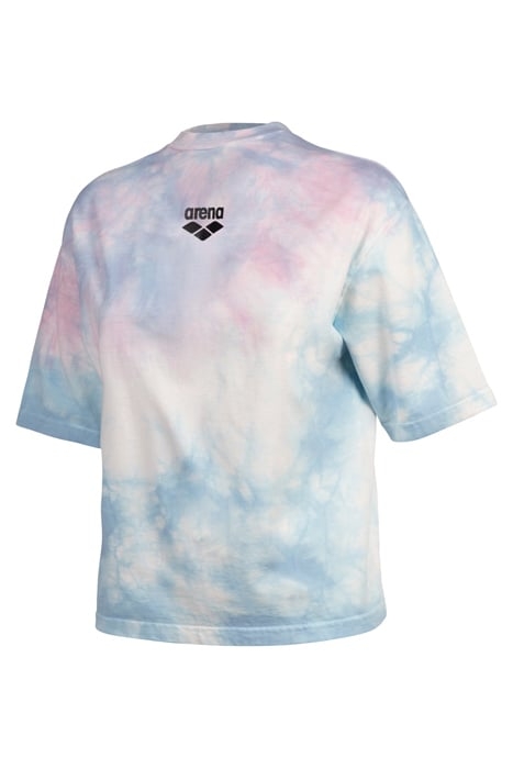 WOMEN'S SHIRT MPH CYAN MULTI TIE&DYE 6