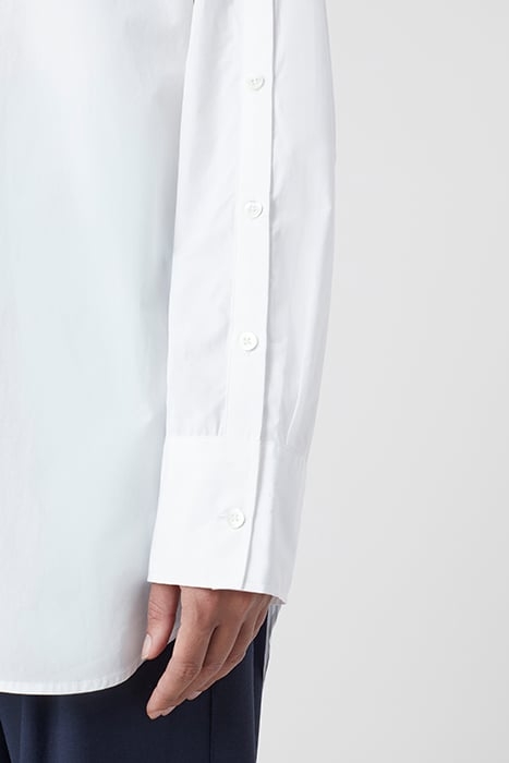 PLACKET DETAIL SHIRT WHITE 3