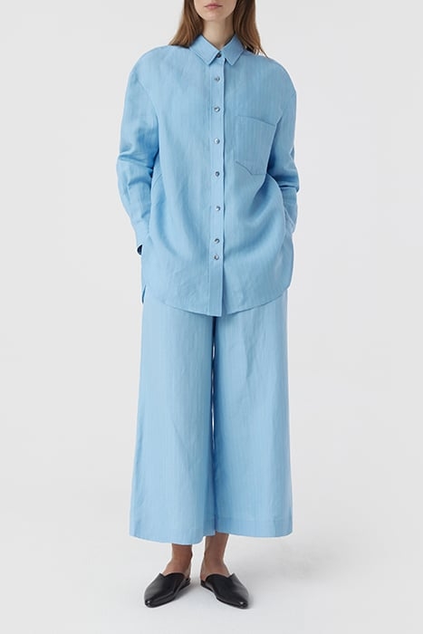 BASIC SHIRT BLUE MORNING SKY 3