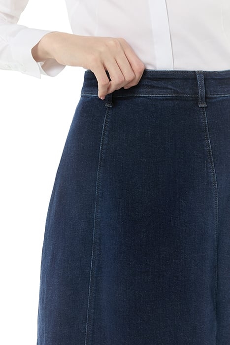 COMMA SKIRT-SHORT BLUE DENIM 5