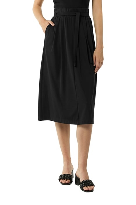 COMMA SKIRT-LONG BLACK 1
