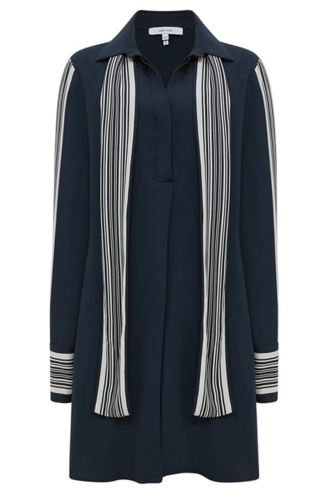 ELLIE-SIDE DRESS NAVY 4