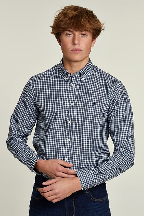 CUSTOM FIT CHECKED SHIRT MULTI 1