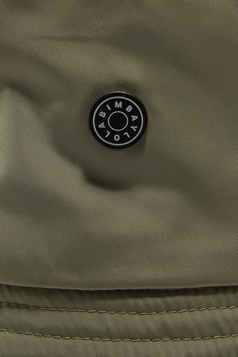MILITARY GREEN NYLON BUCKET HAT 3