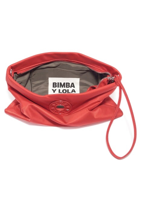 XS RED NYLON CROSSBODY BAG 3