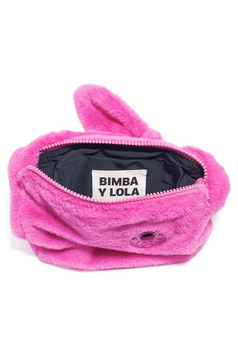 S PINK FUR HOBO BAG 3