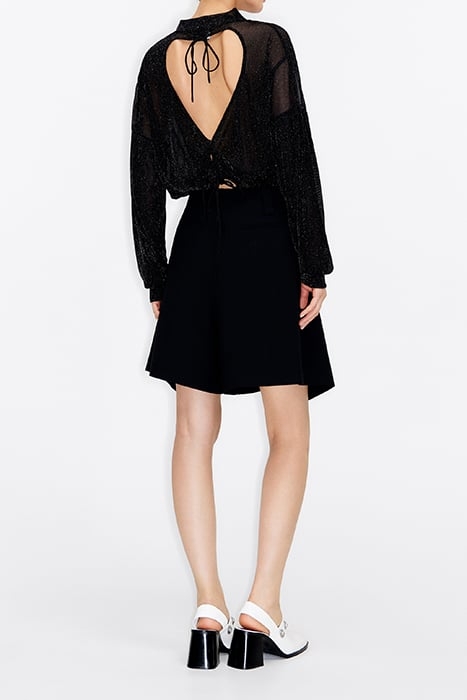 BLACK A-LINE SKORT 2