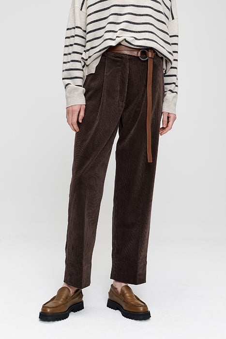 DAISY CORDUROY PANTS COFFEE 1