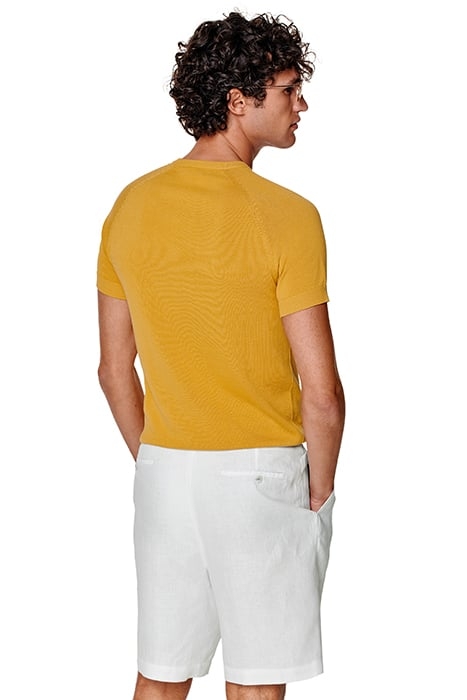 YELLOW SHORT SLEEVE CREWNECK 2
