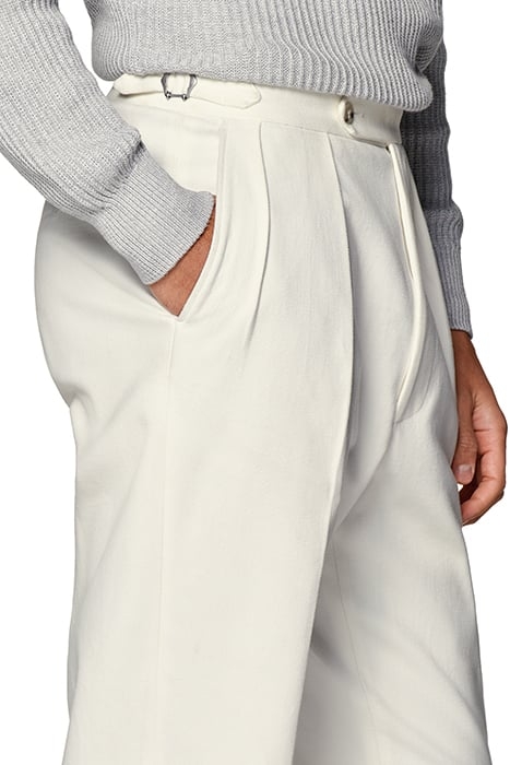 OFF-WHITE WIDE LEG TAPERED TROUSERS 5