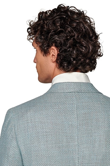 MINT BLUE TAILORED FIT HAVANA BLAZER 7