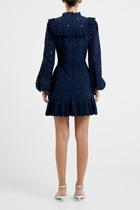 APPELONA ANGLAISE MINI DRESS BLUE 3