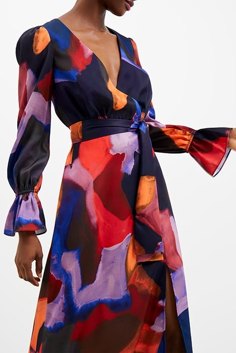 ISADORA DRAPE L/S MAXI DRESS MISC. 4