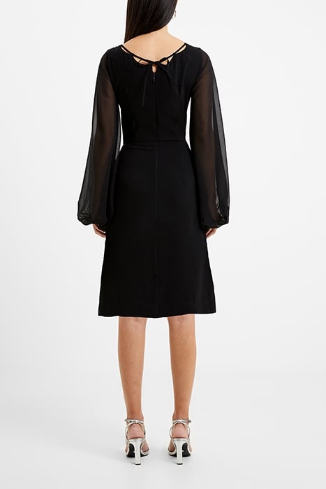 ADDINALA CREPE DRESS BLACK 2