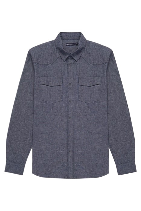 DENIM WESTERN SHIRT BLUE 5