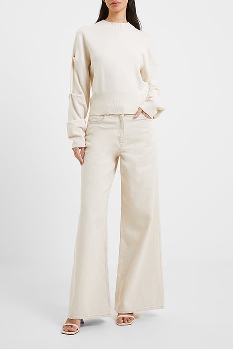 BABYSOFT PEARL SLV JUMPER WHITE 2