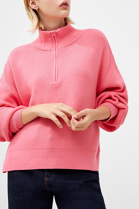 BABYSOFT HALF ZIP JUMPER RED 3