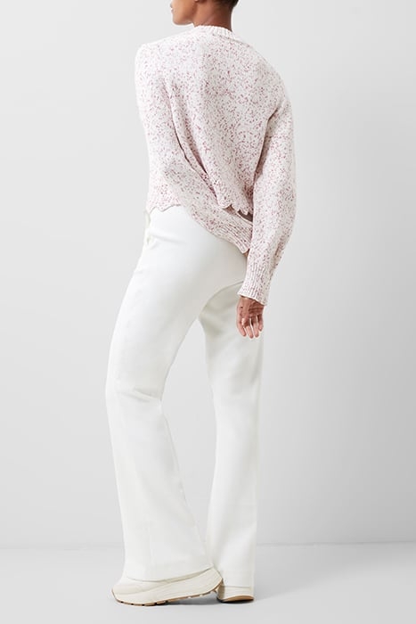 NEVANNA HEM DETAIL SWEATER RED 2