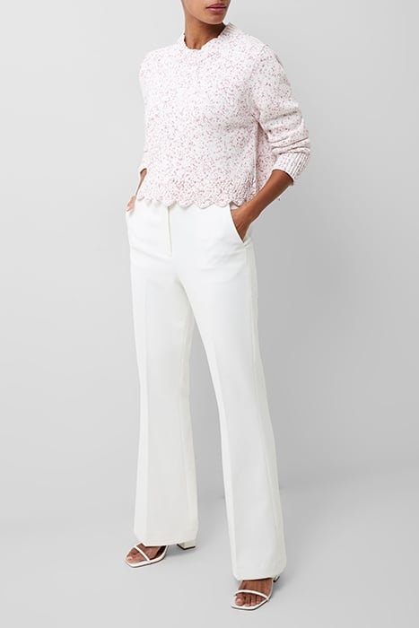 NEVANNA HEM DETAIL SWEATER RED 3