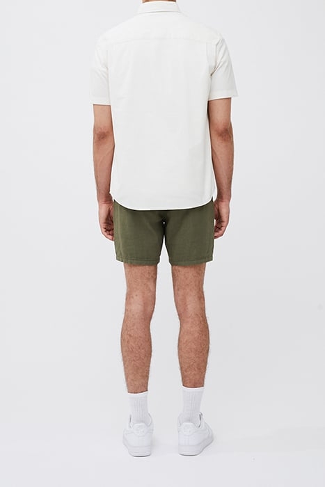 SHORT SLEEVE OXFORD SHIRT WHITE 2