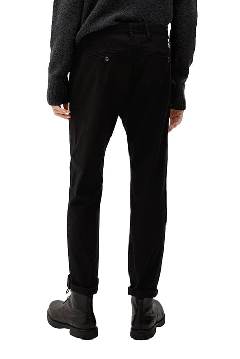 S.OLIVER PANTS GREY/BLACK 2