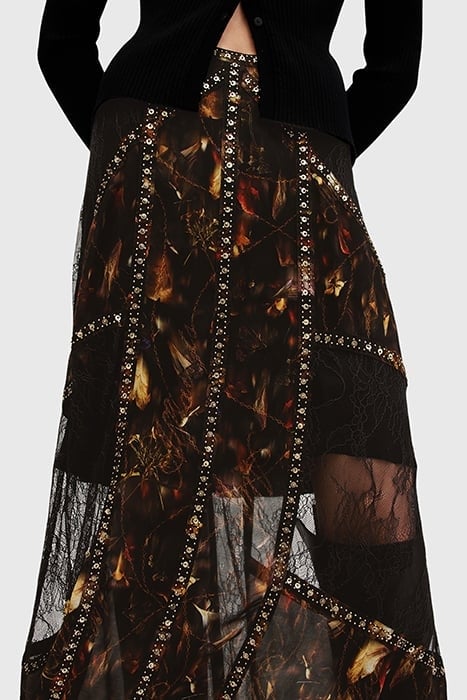 BRYN EMB SKIRT KATERI BLACK 6