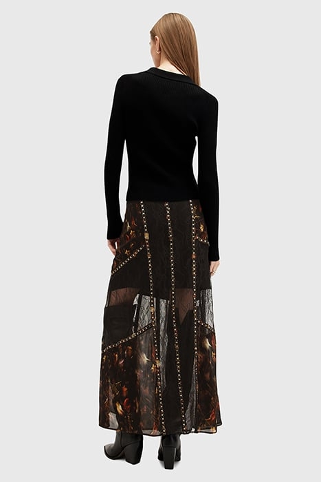 BRYN EMB SKIRT KATERI BLACK 3