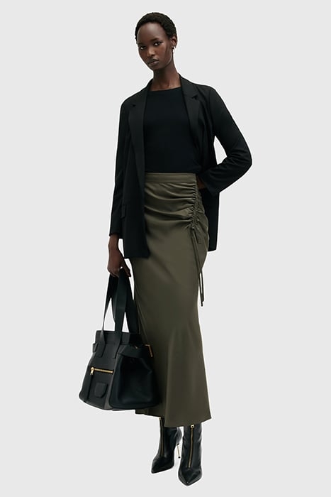 ALEXIA SKIRT TARMAC GREEN 5