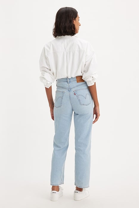 RIBCAGE STRAIGHT JEANS BLUE 3