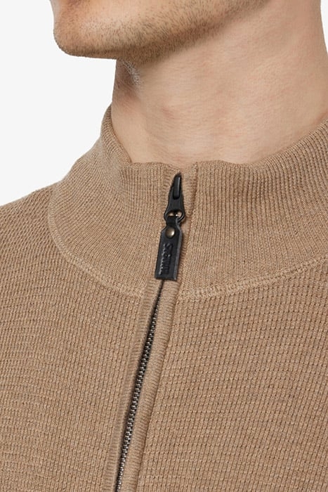 CONNORSI STRUCTURE CARDIGAN+ TOBACCO MELANGE 6