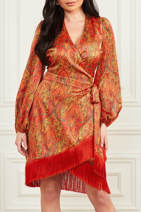 MORRIS DRESS PAISLEY PRINT 1