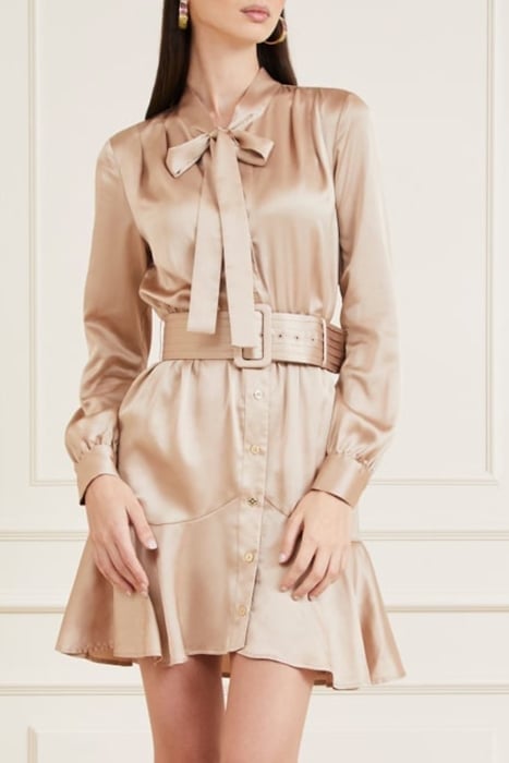 DIANNE DRESS FAWN TAUPE 1